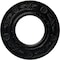Ekena Millwork Daniela Ceiling Medallion (Fits Canopies up to 3 7/8"), 8"OD x 3 7/8"ID x 1/2"P, Jet Black CM08DNBLF - alternate 1